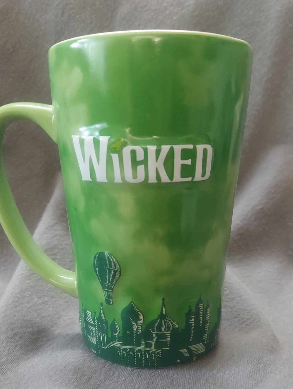 Wicked Coffee latte Mug Cup 3D  One Short Day 2018 Collectible 5.5”